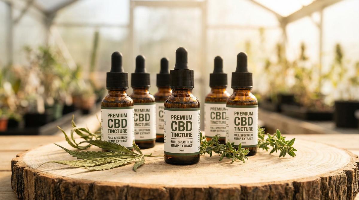 CBD Oil for Chronic Pain - cbd oil bottles 1